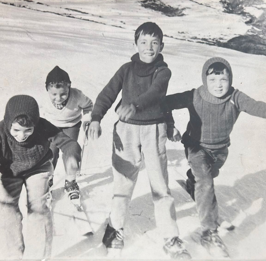 Sciare negli anni '60 a Rovere